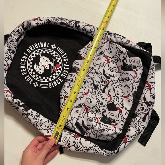 Rare Disney 101 Dalmatian x Vans 2015 Backpack Collaboration Dogs Black White - Picture 16 of 16